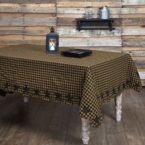 August Grove Deuxville Star Scalloped Cotton Tablecloth AGTG4958